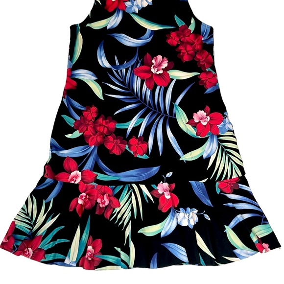 Tommy Bahama Midnight Orchid High-Neck Dress - Picture 6 of 16